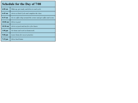 stylishschedule screenshot