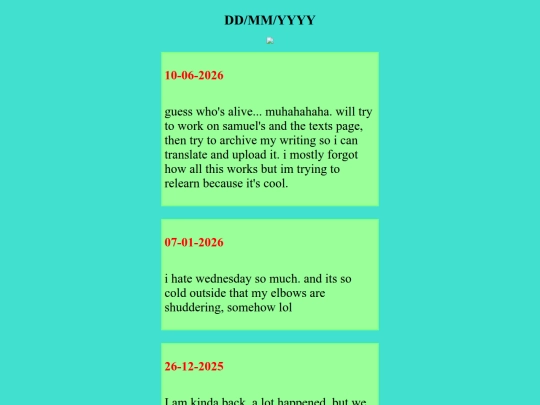 log screenshot
