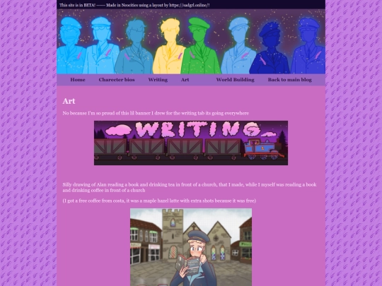 Lavender AU/Art/Art screenshot