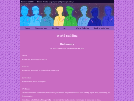 Lavender AU/Worldbuilding/Dictionary screenshot