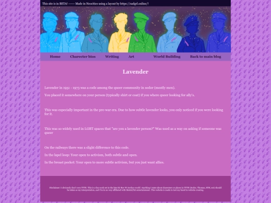 Lavender AU/Worldbuilding/Lavender screenshot
