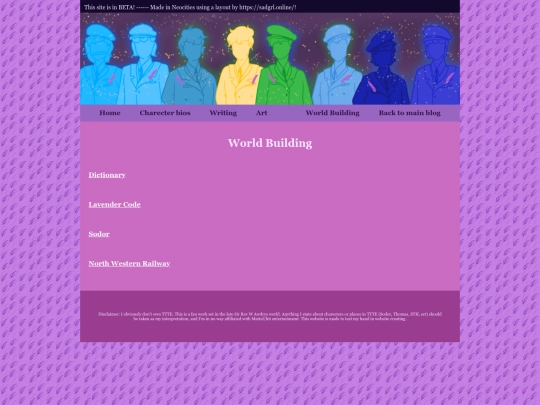 Lavender AU/Worldbuilding/Worldbuilding screenshot