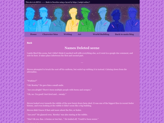 Lavender AU/Writing/one shots/nameshidden screenshot