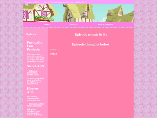 Shrines/mlp/MLP screenshot