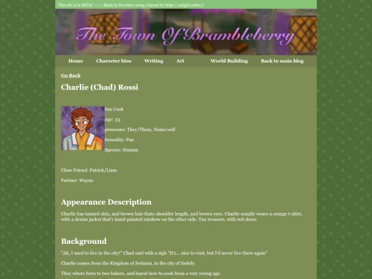 Town of brambleberry/Charecters/Chad screenshot
