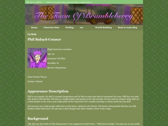 Town of brambleberry/Charecters/Phil screenshot