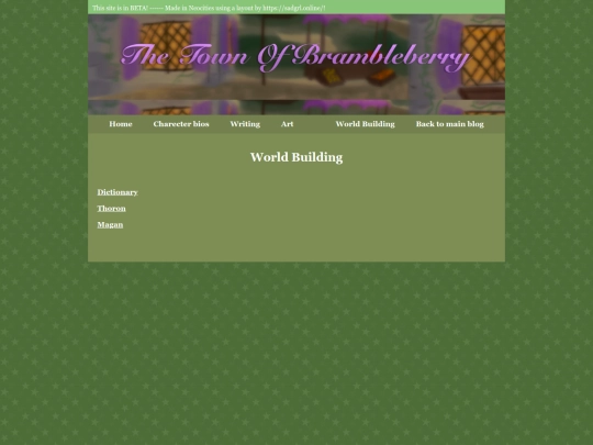 Town of brambleberry/worldbuilding/select screenshot