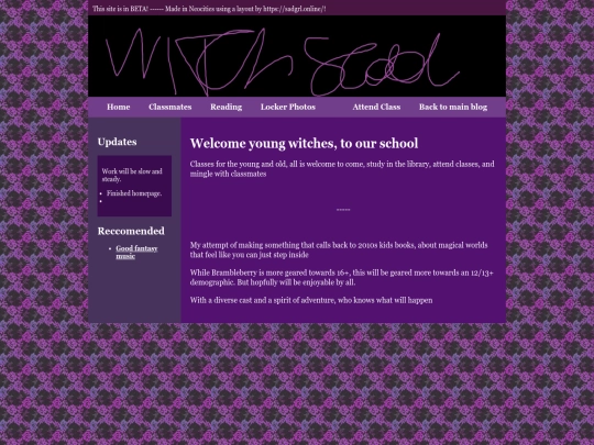 witchtown/witchyhome screenshot