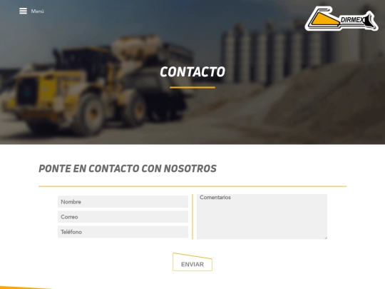dirmex/contacto-dirmex screenshot