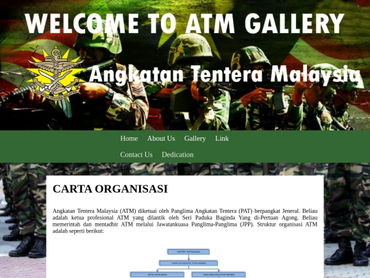 Organisasi screenshot