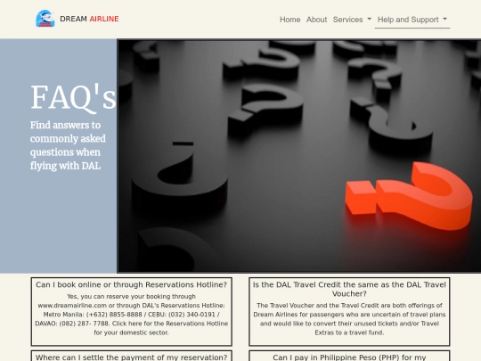 FAQ'S screenshot