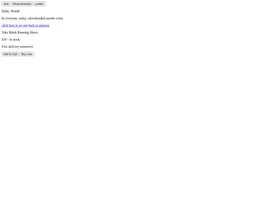 html-css/website screenshot