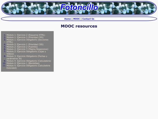 MOOC screenshot