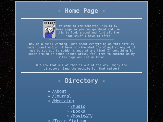 index screenshot