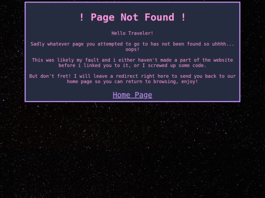 not_found screenshot