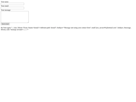 simple-html-contact-form screenshot