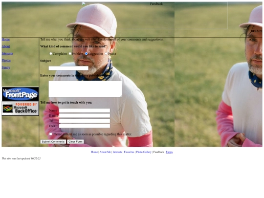 feedback screenshot