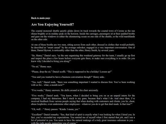 areyouenjoyingyourself screenshot