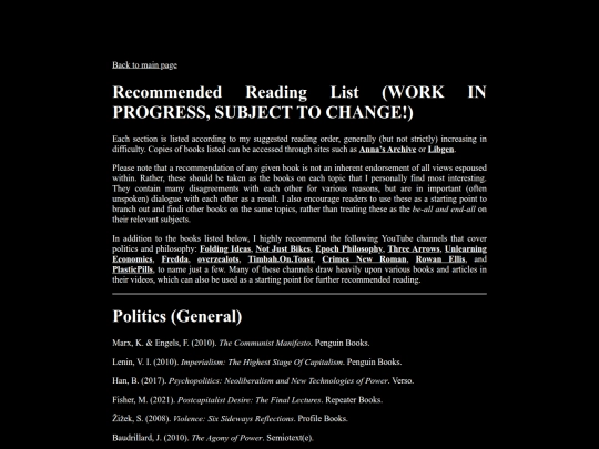 readinglist screenshot