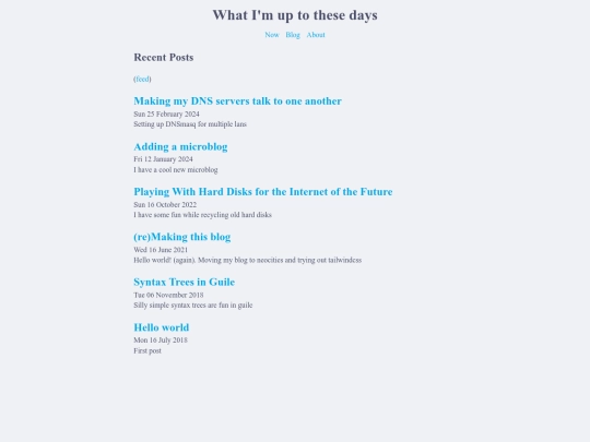 blog screenshot