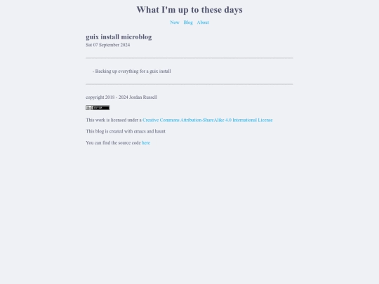 guix-install-microblog screenshot