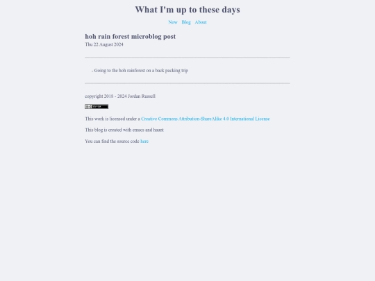 hoh-rain-forest-microblog-post screenshot