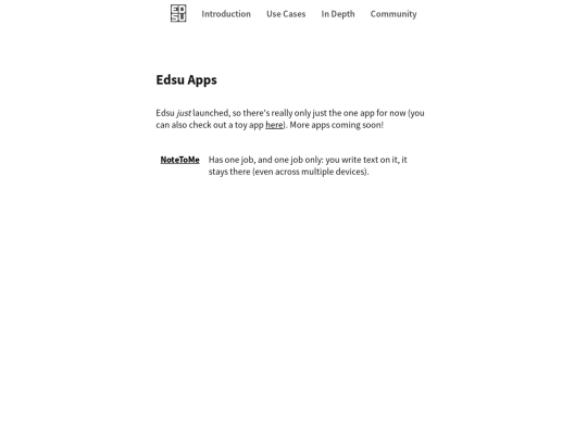 apps screenshot