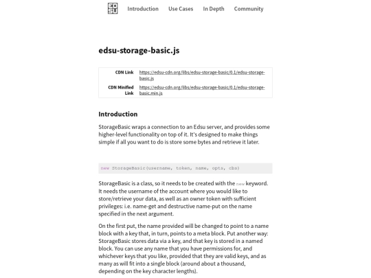 resources/javascript/edsu-storage-basic screenshot