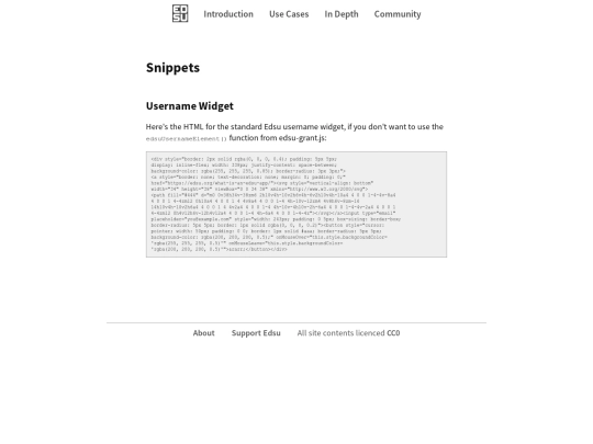 resources/snippets screenshot
