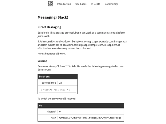 use-cases/messaging screenshot