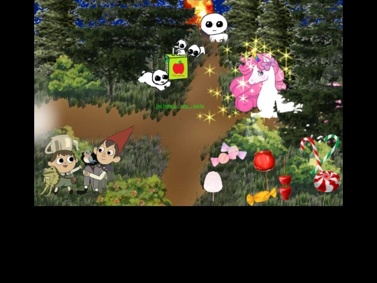 birthday site/5thpage screenshot