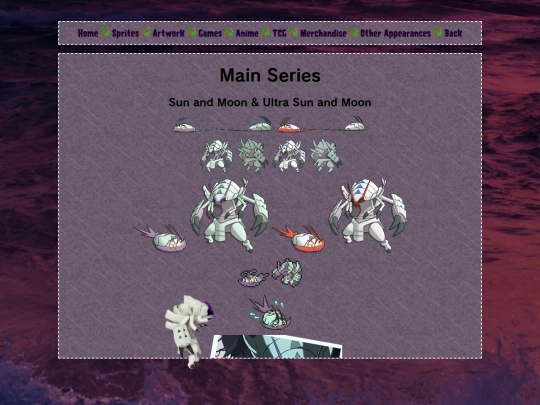 shrines/pokemon/pods/sprites screenshot