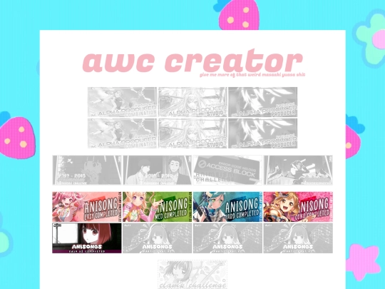awcc/awccreator screenshot