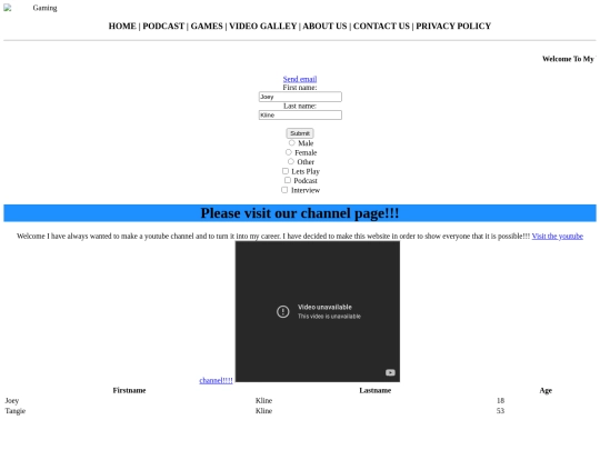 index screenshot
