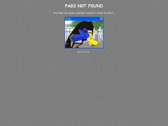 not_found screenshot