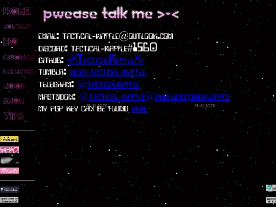 contact screenshot