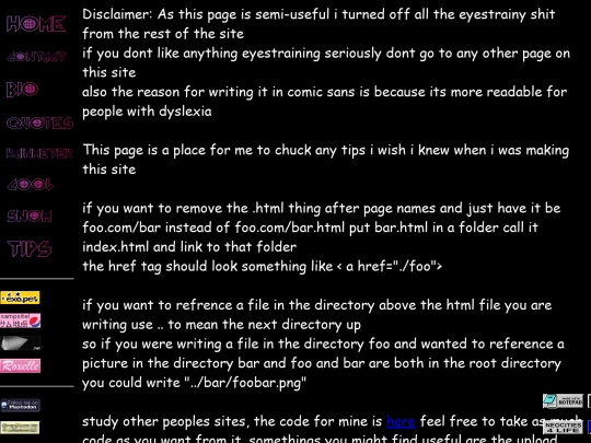 tips screenshot