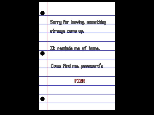 NOTEFROMAFRIEND screenshot