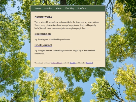 the-blog screenshot