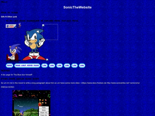 sonic screenshot