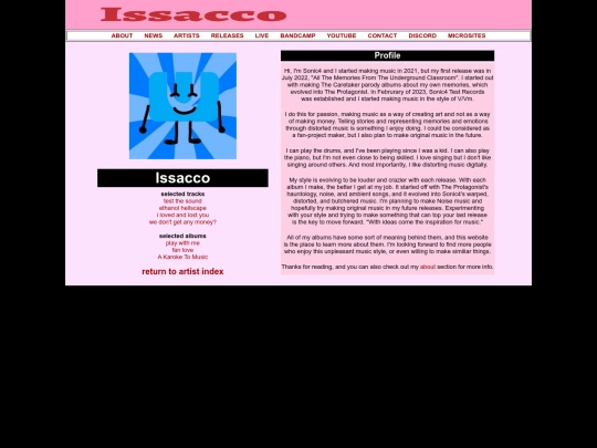 artists/issacco screenshot