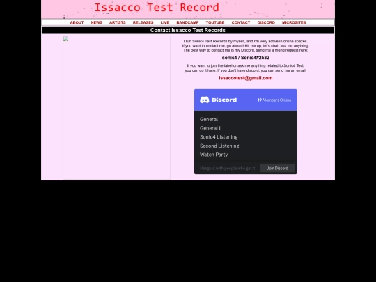 contact screenshot