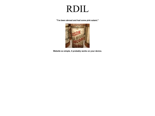 microsites/rdil screenshot
