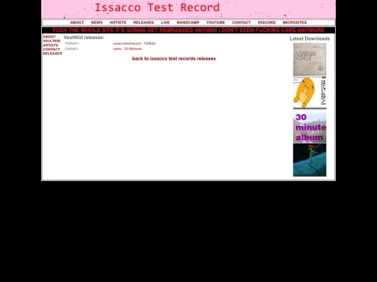 microsites/vezcat/releases screenshot