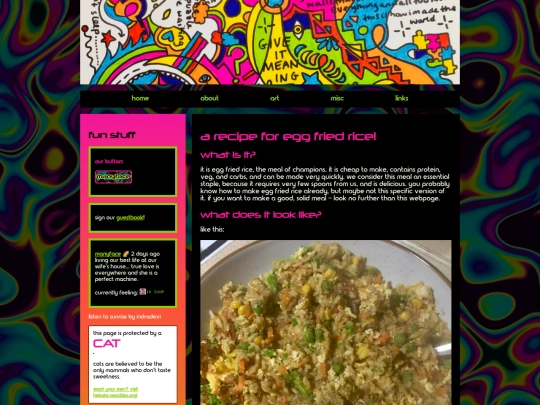 recipes/eggfriedrice screenshot