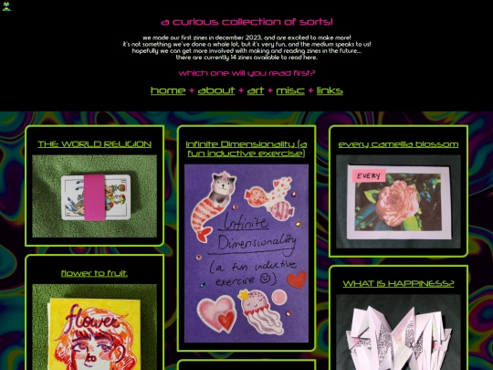 zines screenshot