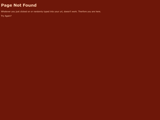 not_found screenshot