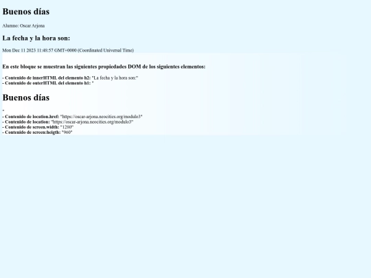 modulo3 screenshot