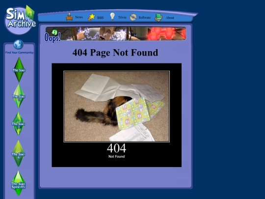 not_found screenshot