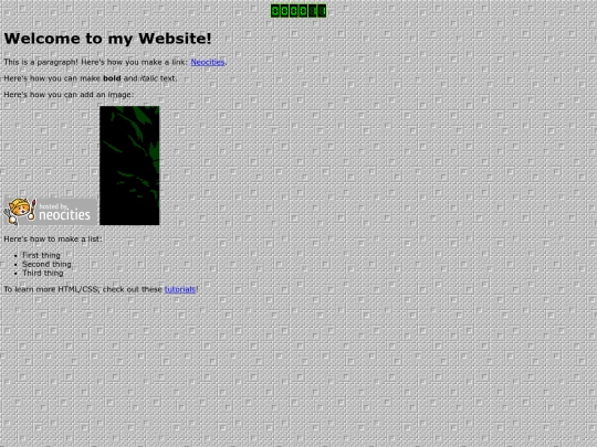 index screenshot